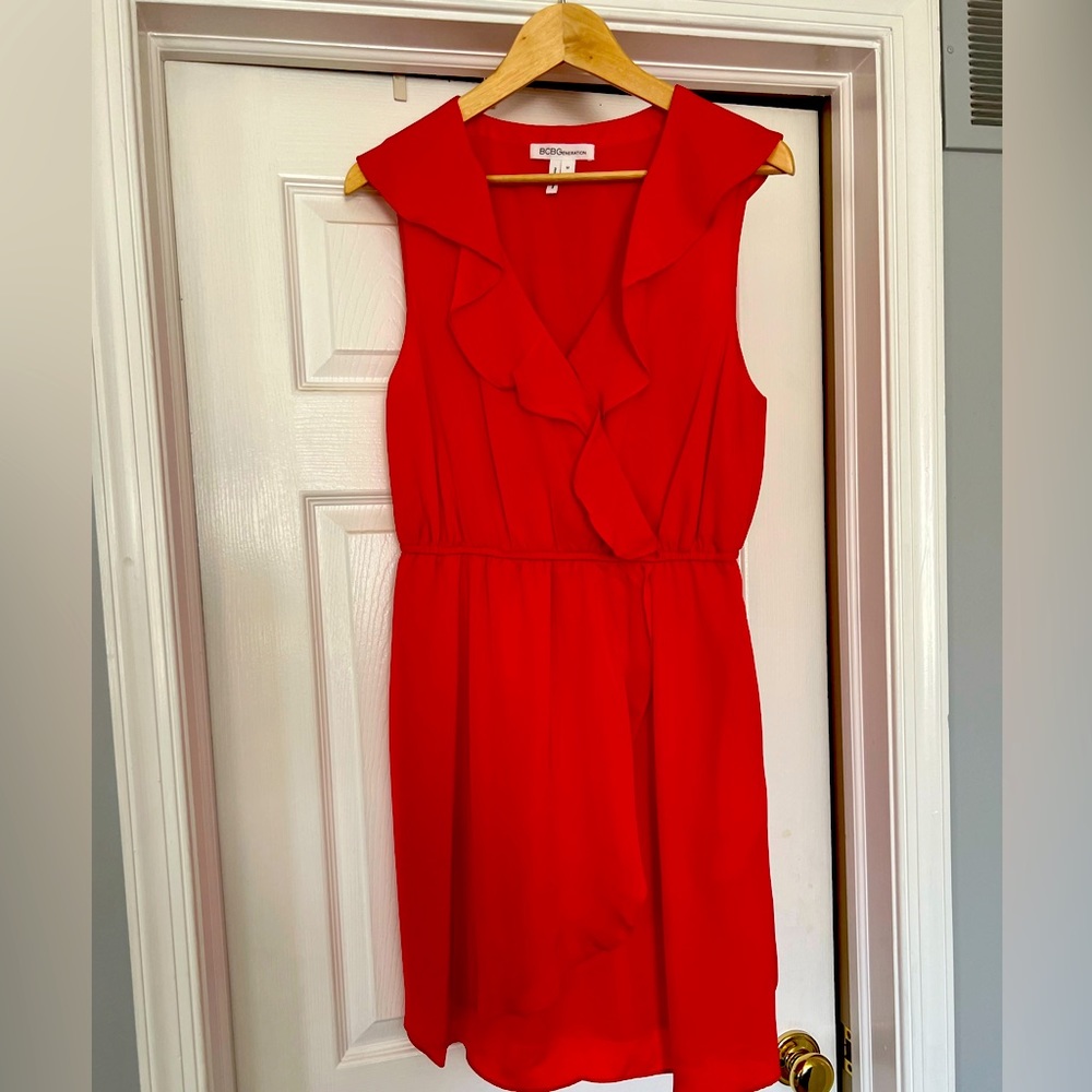 BCBG generation red dress - size M